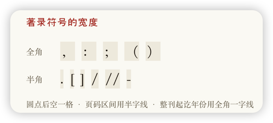 速查卡